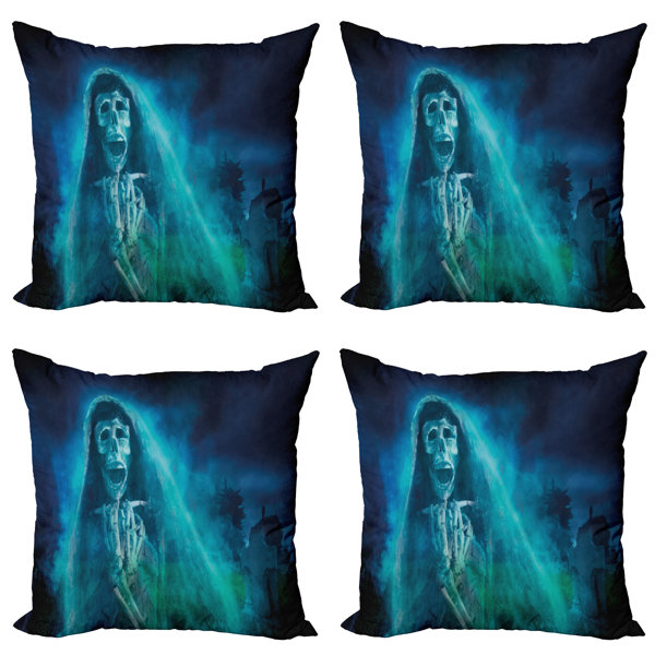 Halloween Kissenbezug Mit Geistern - Gruselig Süße Deko Für Zuhause